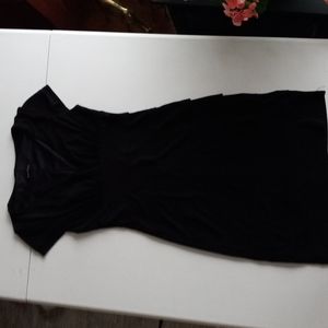Black knee high dress
